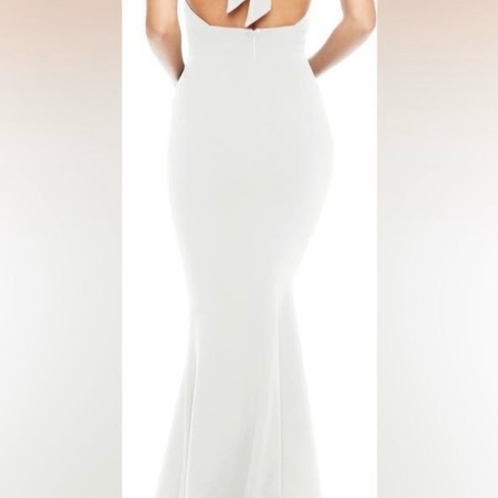 NWT Ivory Dress The Population gown - Picture 2 of 7